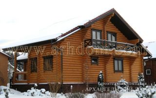 Фото деревянного дома №16