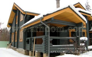 Фото деревянного дома №23