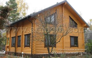 Фото деревянного дома №43