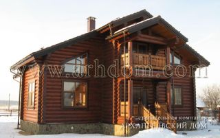 Фото деревянного дома №57