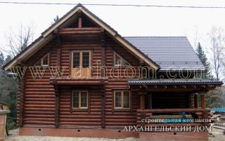 Фото деревянного дома №58