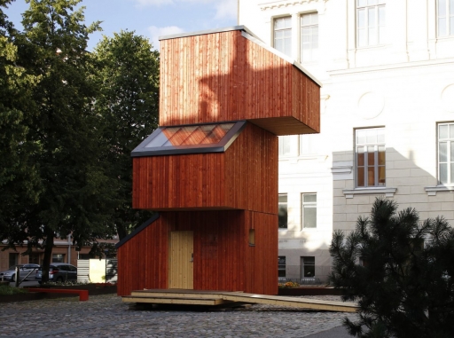 Финские студенты создали деревянный дом, который собирается за 24 часа