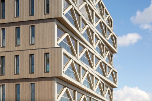 Голландские архитекторы предложили концепт деревянного дома с солнечными батареями
