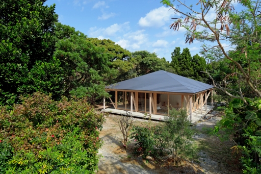 Японская компания спроектировала устойчивый к ураганам деревянный дом