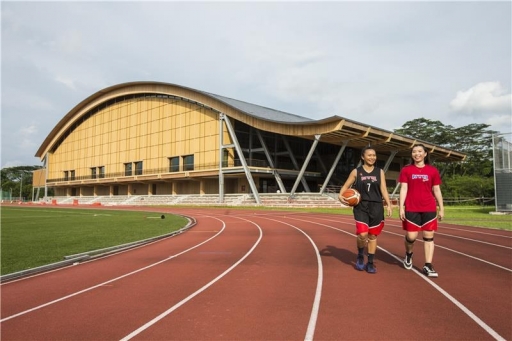 Первый в мире деревянный стадион построен в Сингапуре
