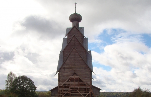 В Твери реконструируют одну из самых высоких в мире деревянных церквей